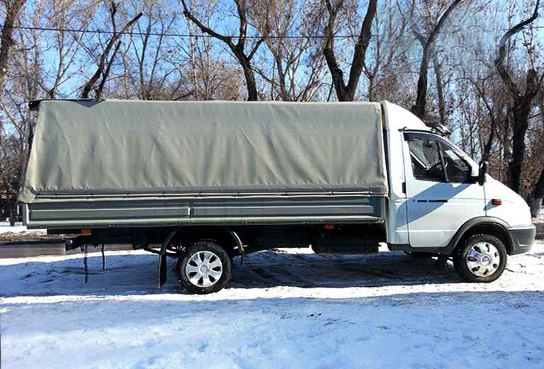 Заказать грузовую газель для доставки вещей : Мебель из Санкт-Петербурга в Якутск